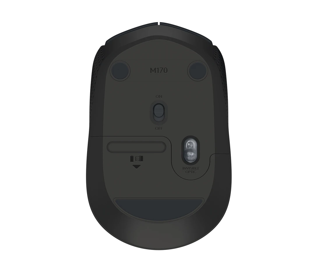 MOUSE LOGITECH INALÁMBRICO M170 NEGRO - Imagen 4