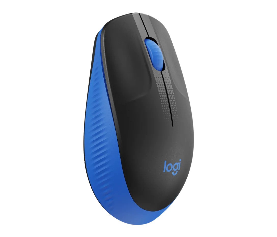 MOUSE INALAMBRICO FULL SIZE M190 AZUL LOGITECH - Imagen 2