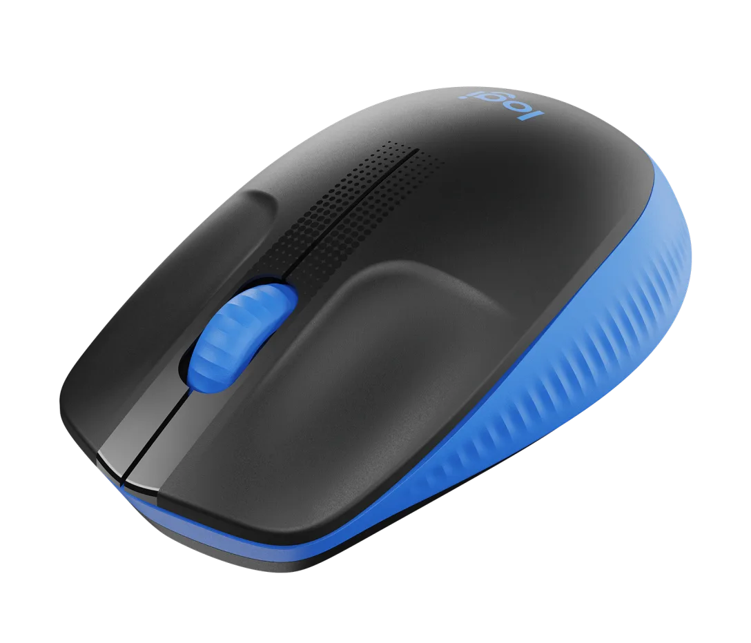 MOUSE INALAMBRICO FULL SIZE M190 AZUL LOGITECH - Imagen 3