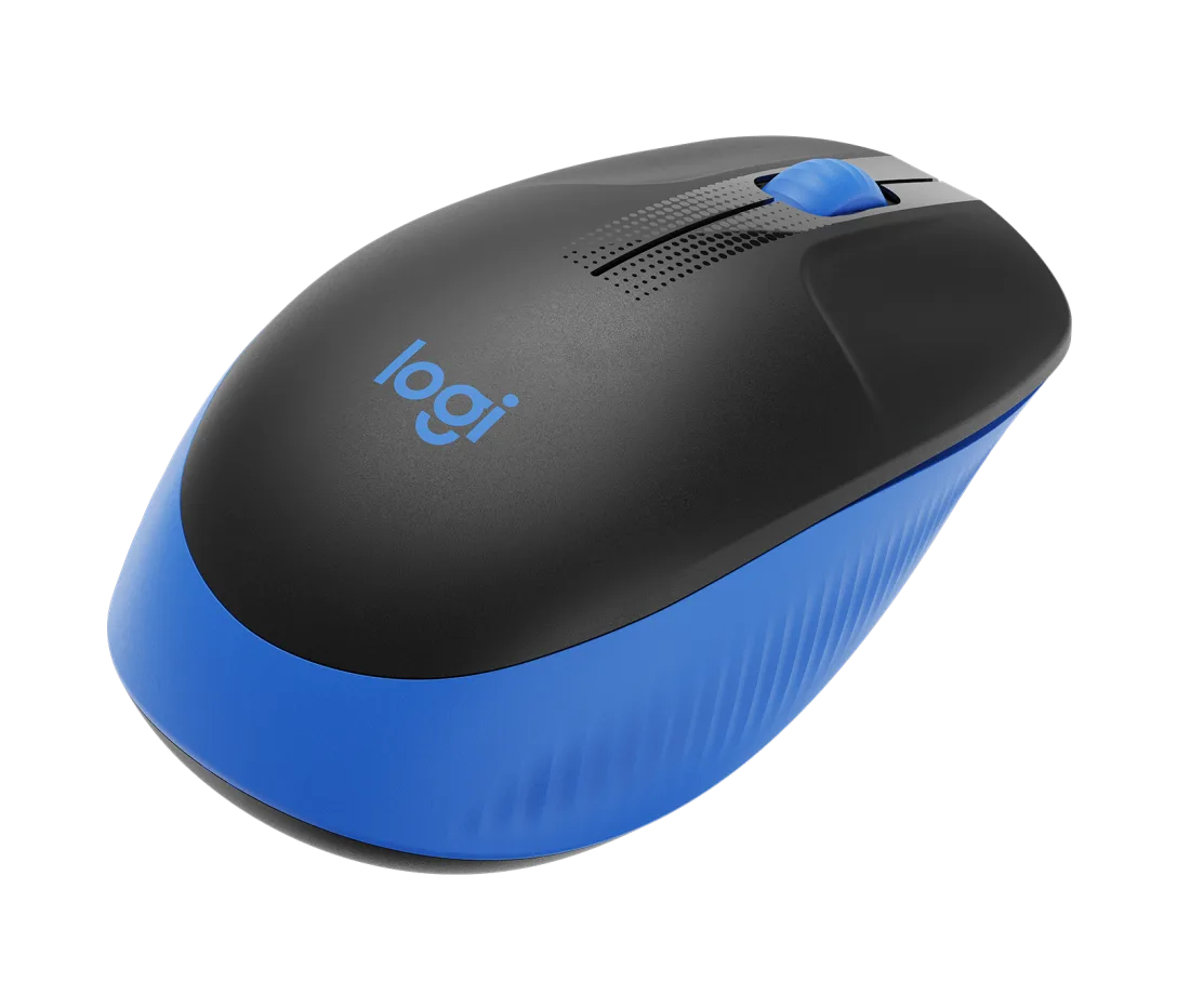 MOUSE INALAMBRICO FULL SIZE M190 AZUL LOGITECH - Imagen 4