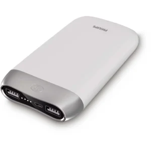 POWER BANK PHILIPS 8000MAH PORTÁTIL USB DLP8006/97