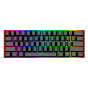 TECLADO GAMING REDRAGON K630 DRAGONBORN 60% RGB NEGRO