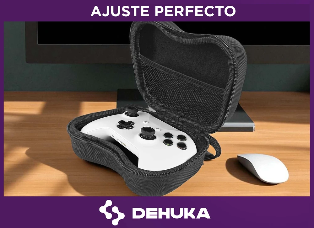 ESTUCHE RÍGIDO DEHUKA PARA MANBA SWITCH PRO CONTROLLER FUNDA DE VIAJE NEGRO - Imagen 5