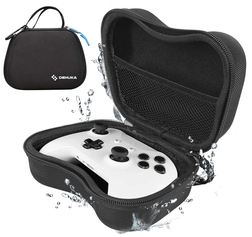 ESTUCHE RÍGIDO DEHUKA PARA MANBA SWITCH PRO CONTROLLER FUNDA DE VIAJE NEGRO - Imagen 7