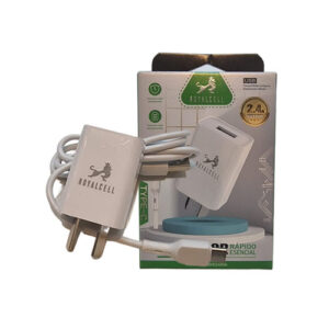 CARGADOR ROYALCELL RC5002400A 2.4A TIPO C