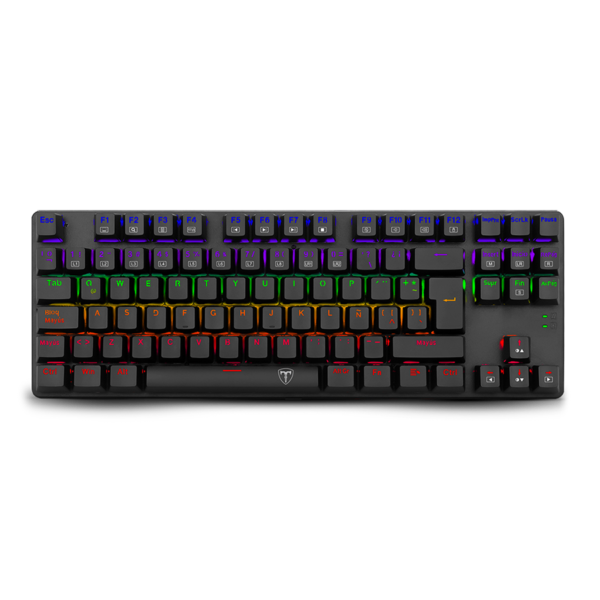 TECLADO T-Dagger Bora TGK313 BLACK SWICHT AZUL TECLADO T-Dagger Bora TGK313 BLACK SWICHT AZUL