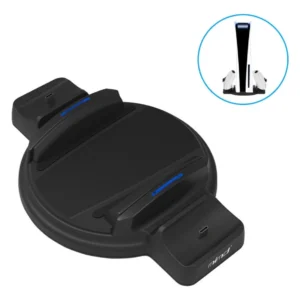 BASE MIND DE CONSOLA + CARGADOR DUAL CONTROL PS5 SND-465
