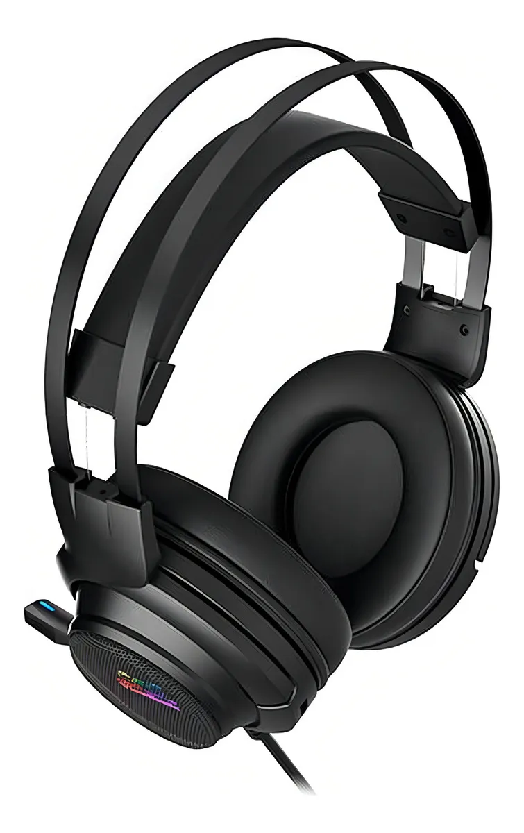 AURICULARES VIEWSONIC VA300B CABLE USB CALL CENTER GAMER PC NOTEBOOK NEGRO - Imagen 5