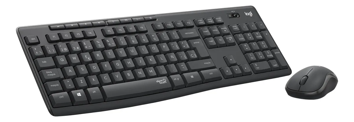 COMBO TECLADO Y MOUSE MK295 SILENCIOSO INALÁMBRICO - Imagen 2