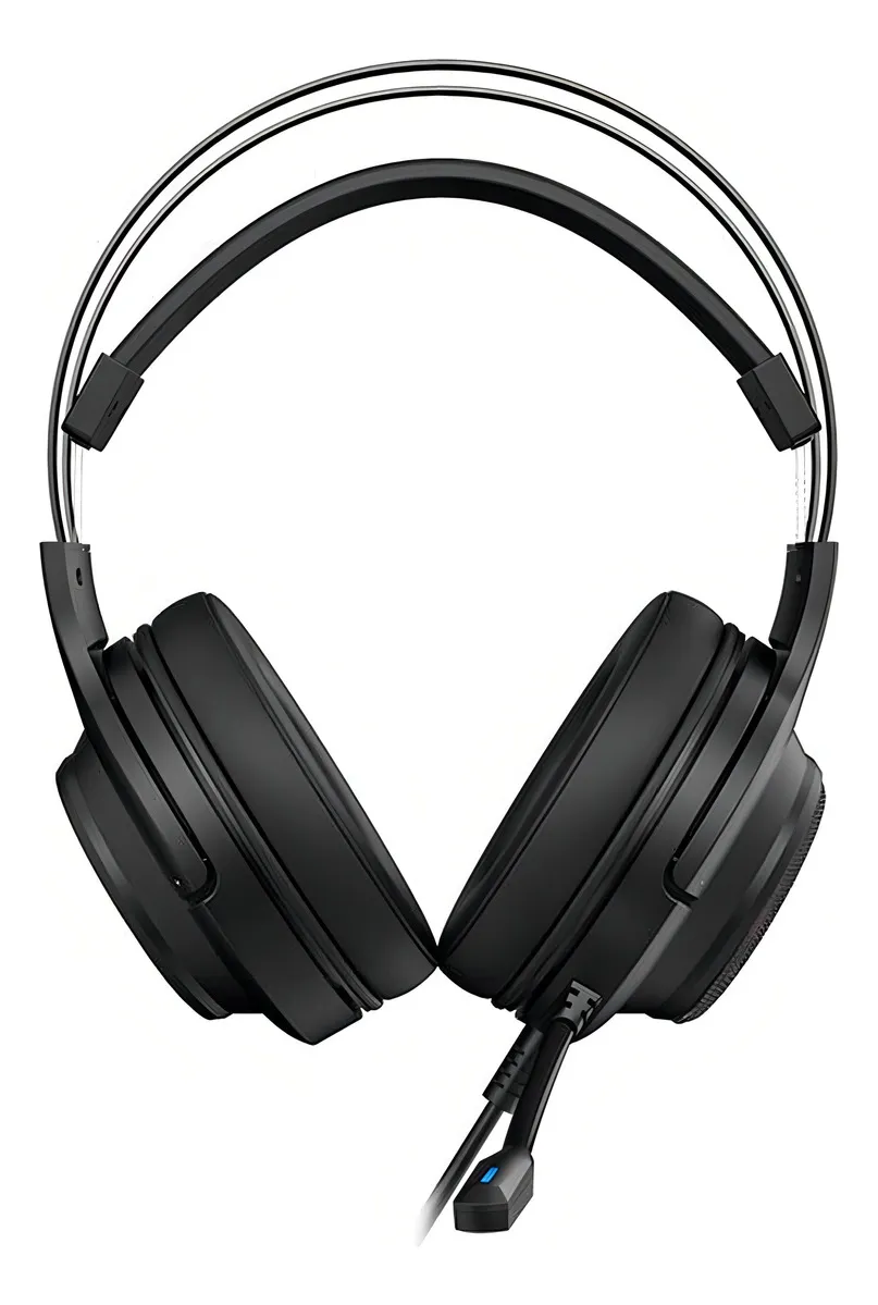 AURICULARES VIEWSONIC VA300B CABLE USB CALL CENTER GAMER PC NOTEBOOK NEGRO - Imagen 6