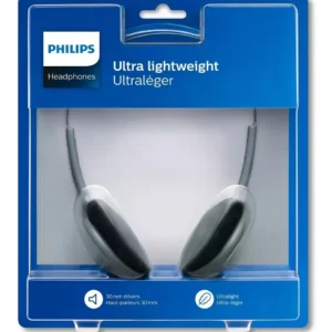 AURICULARES PHILIPS VINCHA SBCHL140/10 LIVIANOS PCREG PLATA/NEGRO