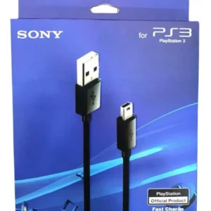 CABLE DE CARGA JOYSTICK TIPO SONY PS3 V3 FAST CHARGE