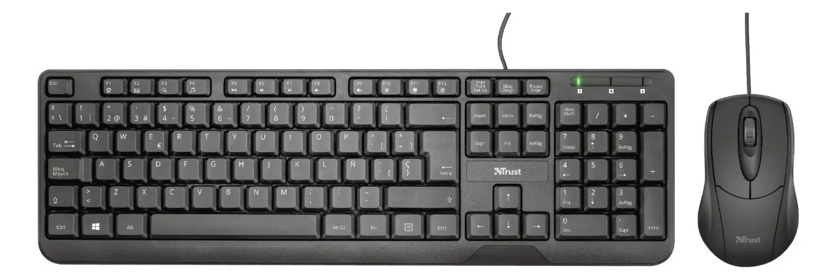 COMBO TECLADO MULTIMEDIA ESPAÑOL Y MOUSE ZIVA BLACK COMBO TECLADO MULTIMEDIA ESPAÑOL Y MOUSE ZIVA BLACK
