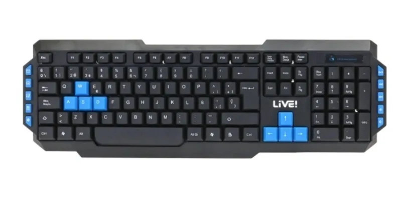 KIT COMBO TECLADO MOUSE GAMER INALAMBRICO LVMT-901 NEGRO LIVE KIT COMBO TECLADO MOUSE GAMER INALAMBRICO LVMT-901 NEGRO LIVE