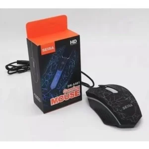 MOUSE GAMING HD SEISA DN-A401 CON LUZ