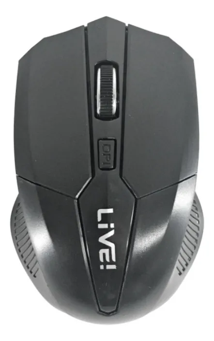 KIT COMBO TECLADO MOUSE GAMER INALAMBRICO LVMT-901 NEGRO LIVE - Imagen 2