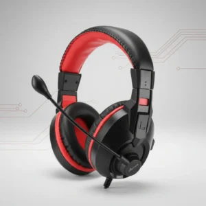 AURICULAR GAMER FASTEC FT-8321 C/ CONTROL DE VOL EXTRA BASS NEGRO