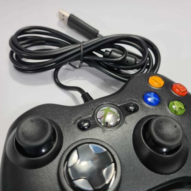 JOYSTICK CON CABLE COMPATIBLE PARA XBOX 360 - Imagen 2