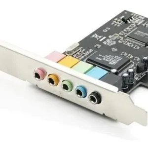 PLACA SONIDO PC INTERNA PCI-EXPRESS NETMAK 5.1 CH CMEDIA E651