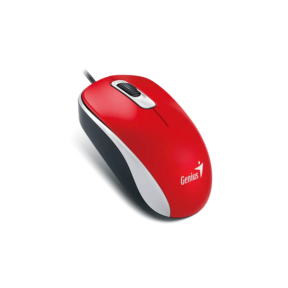 MOUSE GENIUS DX-110 USB ROJO - Imagen 2