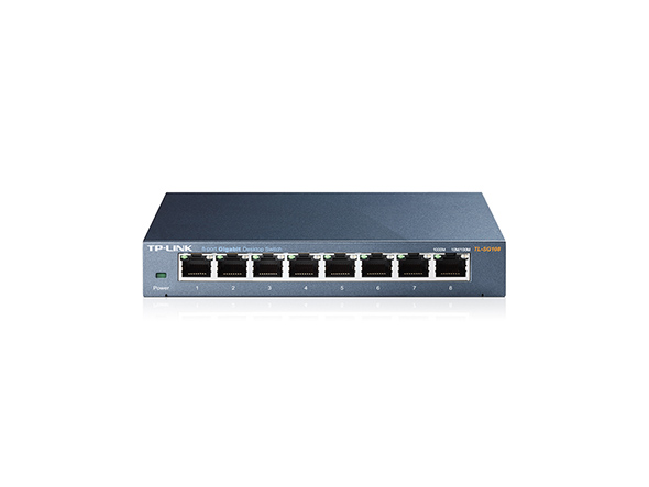 SWITCH TP LINK DE ESCRITORIO DE 8 PUERTOS DE 10/100/1000MBPS TL-SG108 - Imagen 2