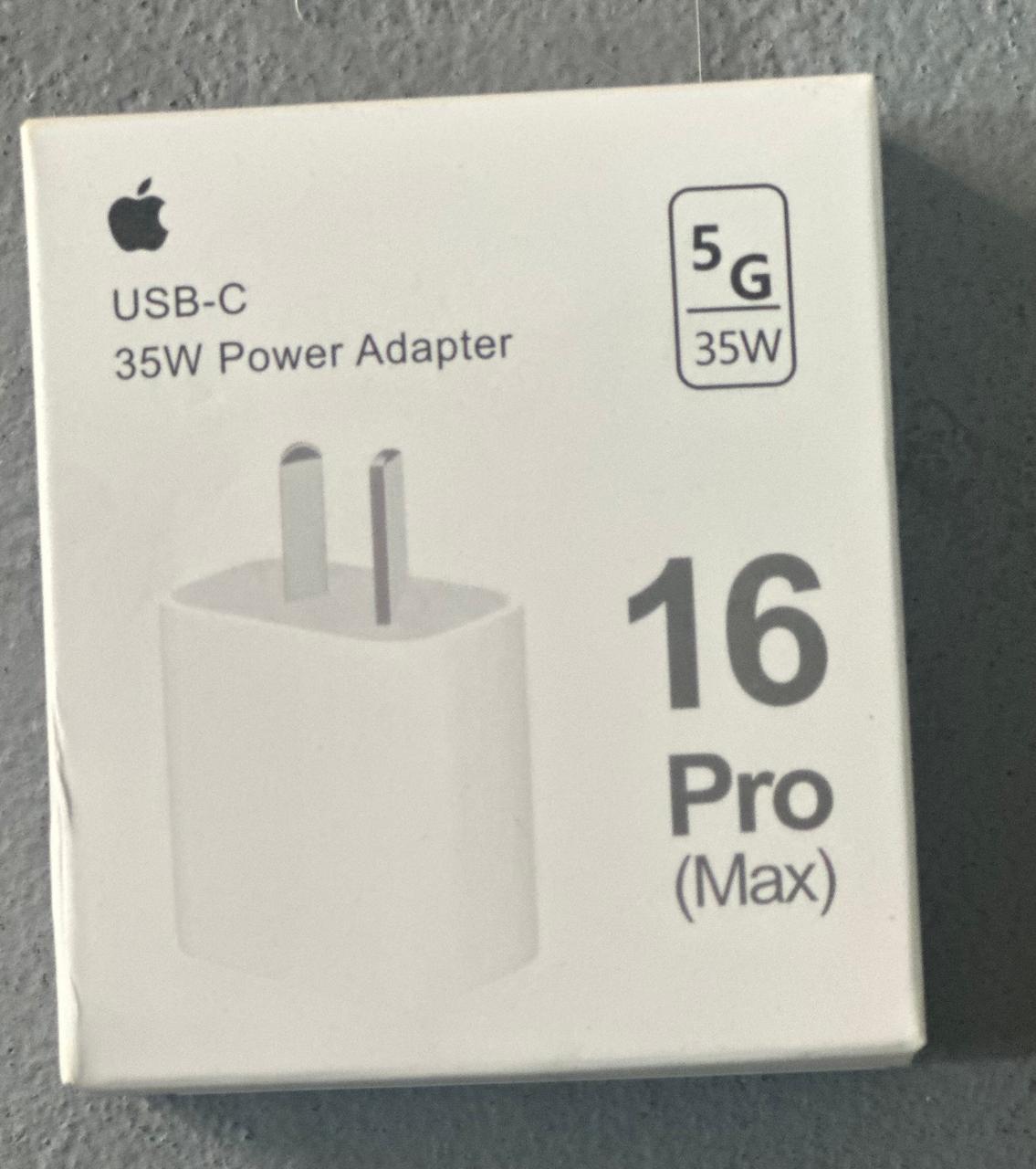ADAPTADOR TIPO APPLE 35W TIPO-C