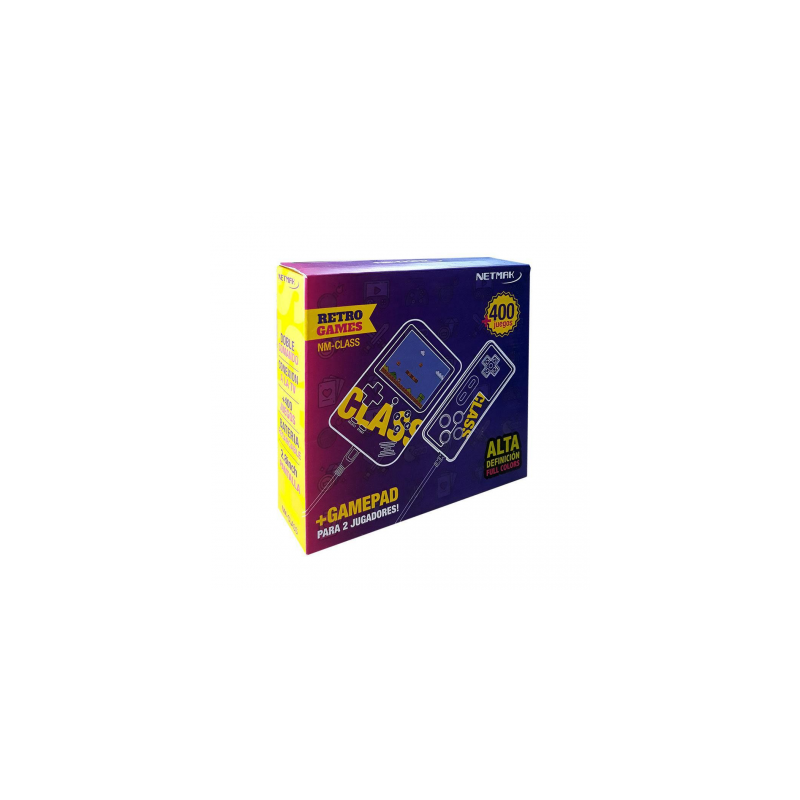 CONSOLA DE JUEGO NETMAK NM-CLASS RETRO CONSOLA DE JUEGO NETMAK NM-CLASS RETRO