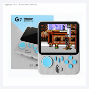 CONSOLA GAME BOX RETRO G7 GRIS
