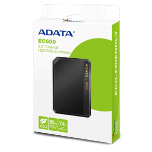 CARCASA EXTERNA ADATA PARA HDD/SSD DE 2,5 PULGADAS EC600