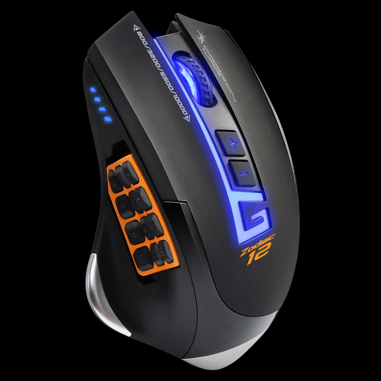 MOUSE DRAGON WARS PROFESIONAL PARA JUEGOS MMO G13 ZODIAC12 G13 - Imagen 2