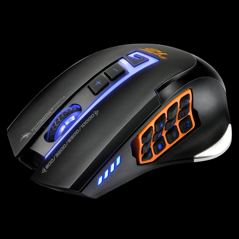 MOUSE DRAGON WARS PROFESIONAL PARA JUEGOS MMO G13 ZODIAC12 G13 - Imagen 3