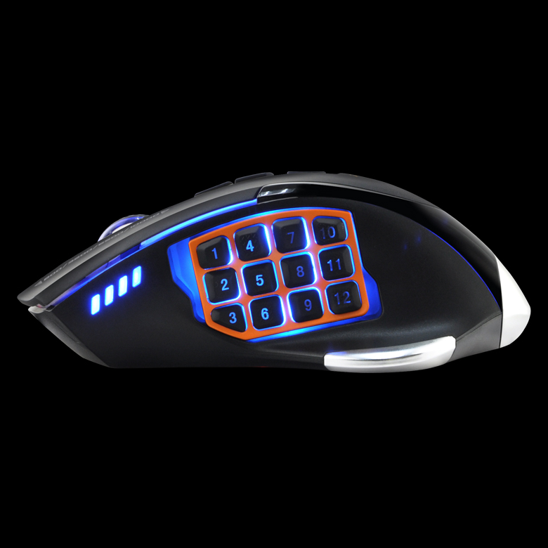 MOUSE DRAGON WARS PROFESIONAL PARA JUEGOS MMO G13 ZODIAC12 G13 - Imagen 4