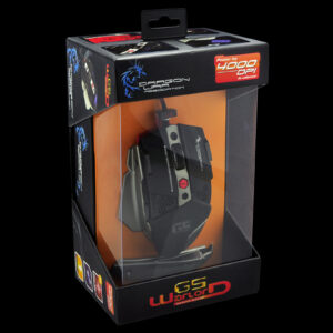 MOUSE GAMER DRAGON WAR WARLORD G5 BLACK