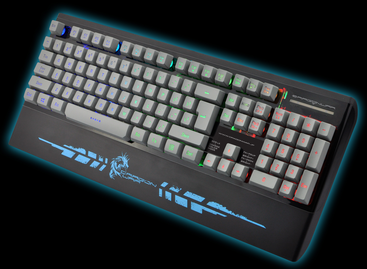 TECLADO SILENCIOSO PARA JUEGOS GK-012 DRAGON WAR - Imagen 3