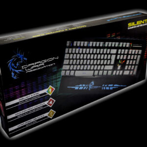 TECLADO SILENCIOSO PARA JUEGOS GK-012 DRAGON WAR