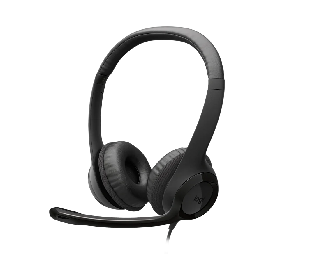 AURICULAR LOGITECH C/MICRÓFONO H390 USB BLACK