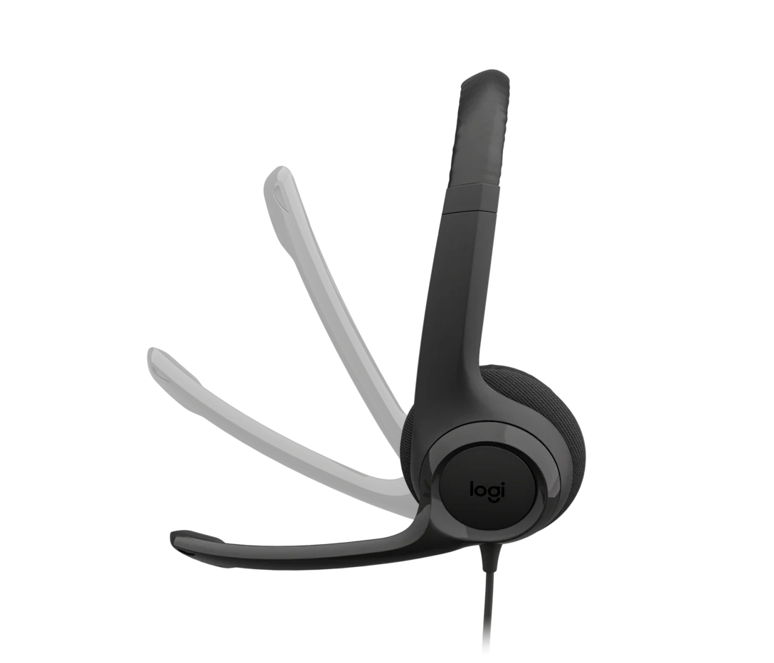 AURICULAR LOGITECH C/MICRÓFONO H390 USB BLACK - Imagen 3