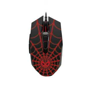 MOUSE ÓPTICO DE 7 BOTONES PARA VIDEOJUEGOS | EDICIÓN SPIDER-MAN MILES MORALES XTM-M520SM