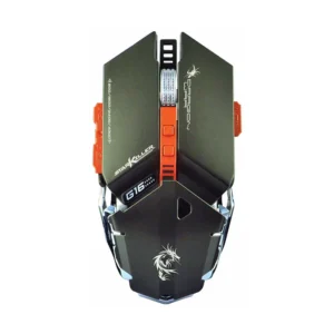 MOUSE GAMER DRAGON WAR STAR KILLER GAMING MOUSE G16 GREY
