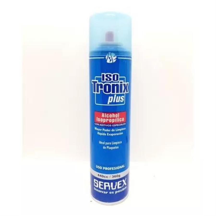 ALCOHOL ISOPROPÍLICO SERVEX ISO TRONIX SERVEX 440CC AEROSOL