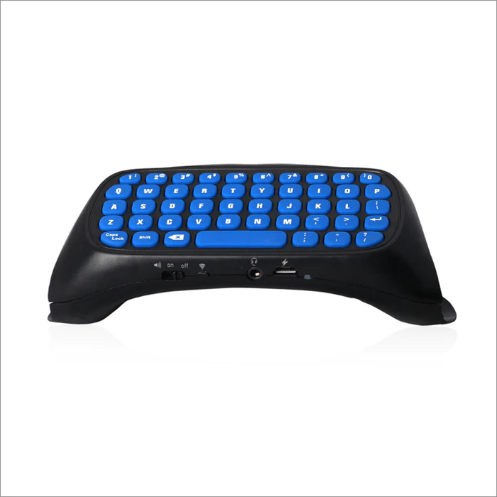 TECLADO WIRELESS PARA JOYSTICK PS4 DOBE BLUE/BLACK TP4-022 - Imagen 2