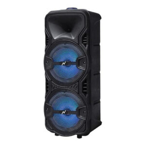 PARLANTE NOGA COLUMNA 2X8″ BLUETOOTH CON LUCES Y CONTROL  NGL-430BT