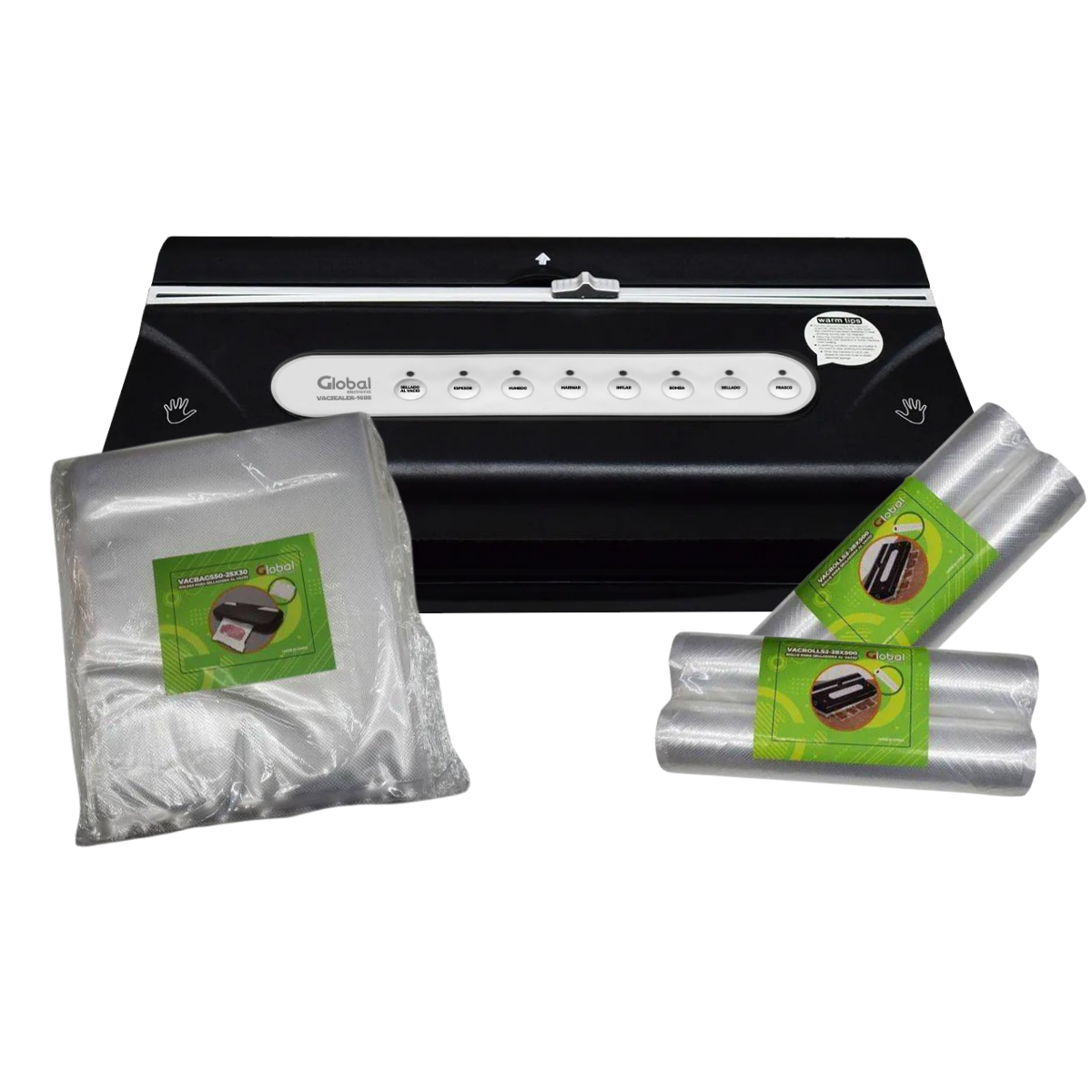 SELLADORA AL VACIO GLOBAL VACSEALER-1688 - Imagen 2