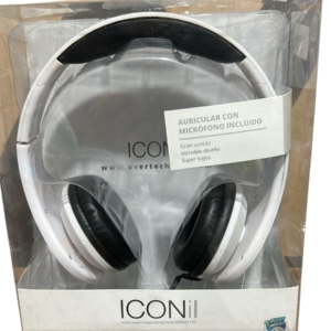 AURICULARES OVERTECH ICONi I BLANCO