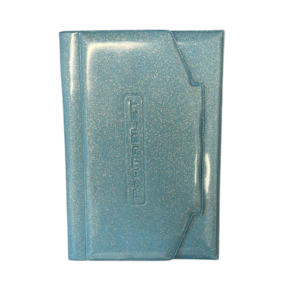 FUNDA RÍGIDA COUBER PARA TABLET 7″ CELESTE CON BRILLOS