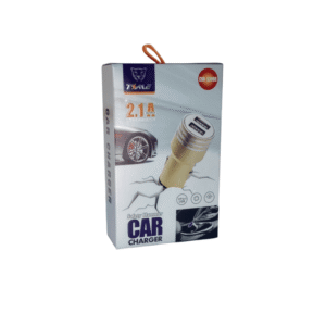 CARGADOR ADAPTADOR AUTO 2 USB A 2.1A CAR-53006