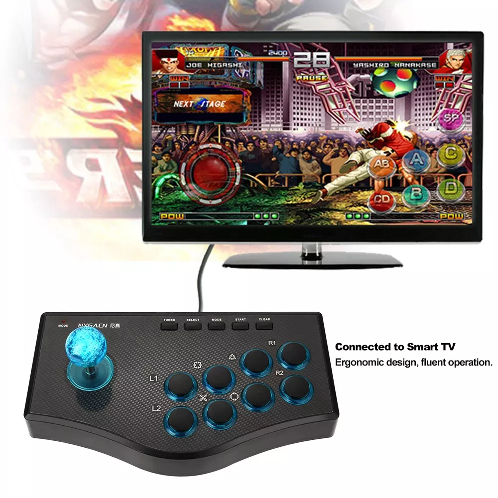 MANDO DE ARCADE DE JUEGOS NYGACN
