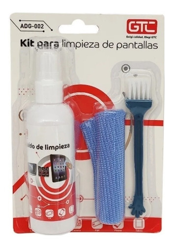 KIT LIMPIEZA DE PANTALLAS GTC ADG-002