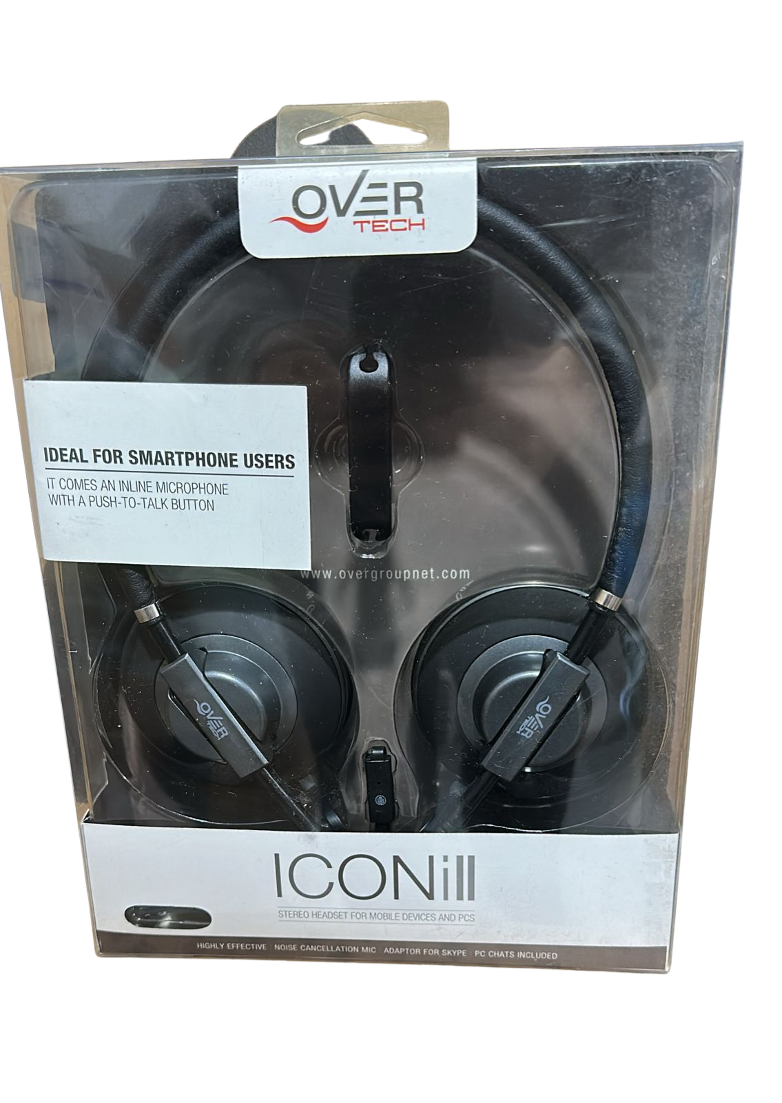AURICULARES OVERTECH ICON II AMARILLO - Imagen 2