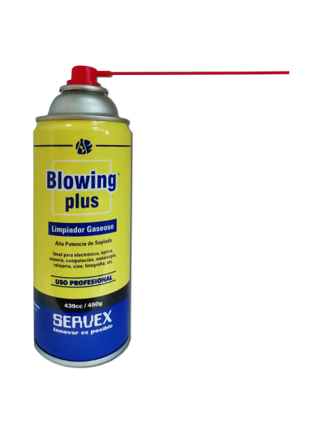 LIMPIADOR GASEOSO SERVEX BLOWING PLUS 240ML/250G